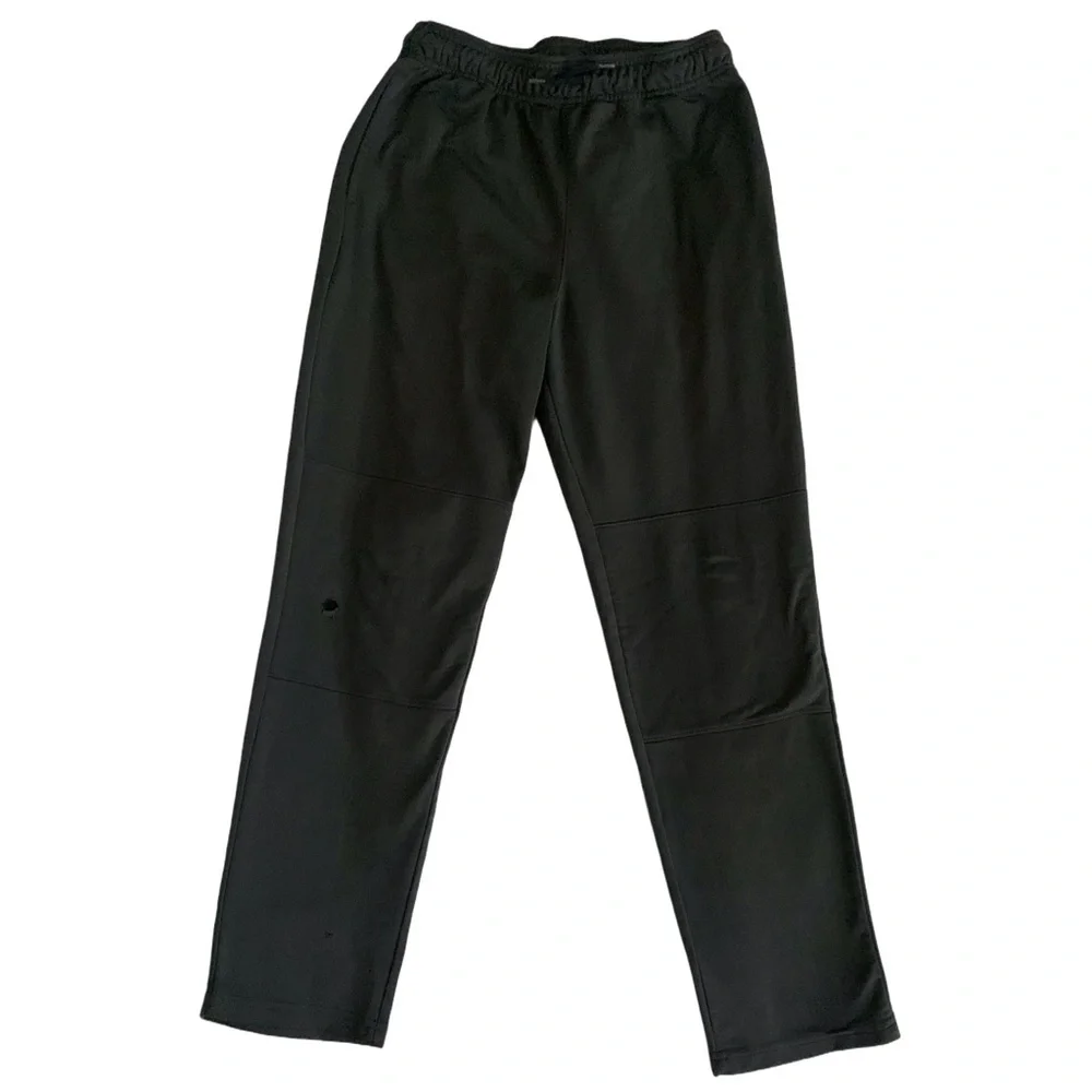 Cat & Jack Kids' Blue and Black Athletic Track Pants with Reinforced Knees - Picture 4 of 12